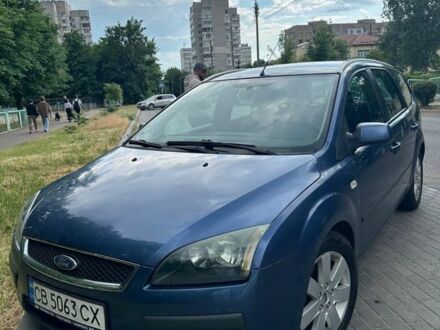 Синий Форд Фокус, объемом двигателя 1.6 л и пробегом 273 тыс. км за 4200 $, фото 1 на Automoto.ua