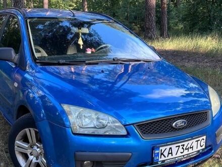 Синий Форд Фокус, объемом двигателя 1.6 л и пробегом 250 тыс. км за 3950 $, фото 1 на Automoto.ua