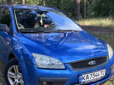 Синий Форд Фокус, объемом двигателя 1.6 л и пробегом 250 тыс. км за 4201 $, фото 1 на Automoto.ua