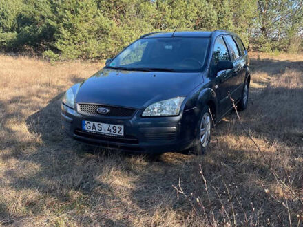 Форд Фокус 2006 в Владимирце на Automoto.ua Синий Форд Фокус, объемом двигателя 1.6 л и пробегом 250 тыс. км за 2200 $, фото 1 на Automoto.ua