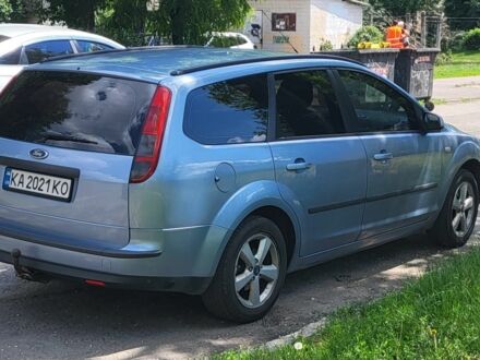 Синий Форд Фокус, объемом двигателя 1.6 л и пробегом 288 тыс. км за 3035 $, фото 1 на Automoto.ua
