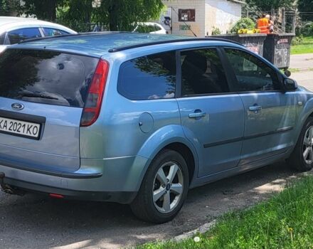 Синий Форд Фокус, объемом двигателя 1.6 л и пробегом 288 тыс. км за 3035 $, фото 1 на Automoto.ua