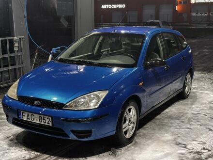 Синий Форд Фокус, объемом двигателя 2 л и пробегом 84 тыс. км за 899 $, фото 1 на Automoto.ua