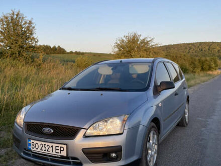 Форд Фокус 2006 в Бережанах на Automoto.ua Синий Форд Фокус, объемом двигателя 1.6 л и пробегом 287 тыс. км за 4600 $, фото 1 на Automoto.ua