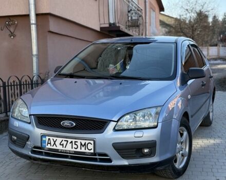 Синий Форд Фокус, объемом двигателя 1.6 л и пробегом 340 тыс. км за 4000 $, фото 1 на Automoto.ua