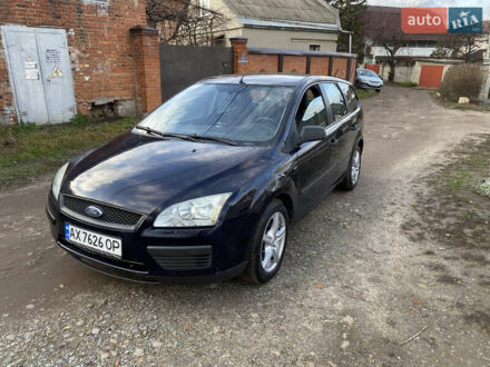 Синий Форд Фокус, объемом двигателя 1.56 л и пробегом 300 тыс. км за 3950 $, фото 1 на Automoto.ua