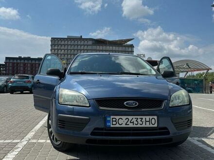 Синий Форд Фокус, объемом двигателя 1.6 л и пробегом 216 тыс. км за 4300 $, фото 1 на Automoto.ua