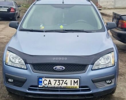 Синий Форд Фокус, объемом двигателя 1.6 л и пробегом 242 тыс. км за 4000 $, фото 1 на Automoto.ua