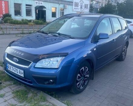 Синий Форд Фокус, объемом двигателя 1.6 л и пробегом 170 тыс. км за 5300 $, фото 1 на Automoto.ua