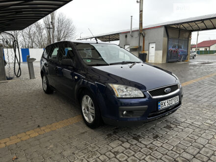 Синий Форд Фокус, объемом двигателя 1.6 л и пробегом 153 тыс. км за 4400 $, фото 1 на Automoto.ua