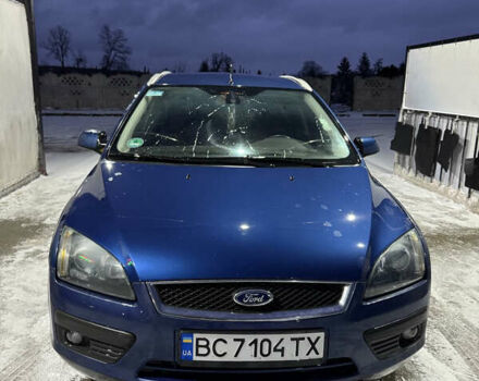 Синий Форд Фокус, объемом двигателя 1.6 л и пробегом 32 тыс. км за 4000 $, фото 1 на Automoto.ua
