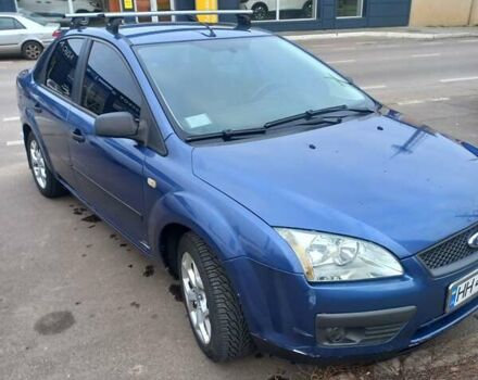 Синий Форд Фокус, объемом двигателя 1.6 л и пробегом 215 тыс. км за 5000 $, фото 1 на Automoto.ua