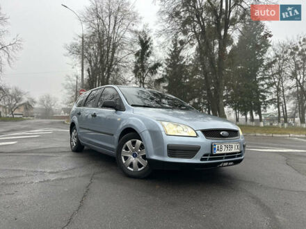 Синий Форд Фокус, объемом двигателя 1.6 л и пробегом 235 тыс. км за 4750 $, фото 1 на Automoto.ua