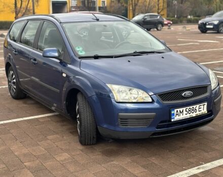 Форд Фокус 2006 в Житомире на Automoto.ua Синий Форд Фокус, объемом двигателя 1.8 л и пробегом 205 тыс. км за 4550 $, фото 1 на Automoto.ua