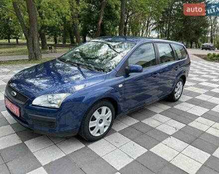 Синий Форд Фокус, объемом двигателя 1.6 л и пробегом 194 тыс. км за 5500 $, фото 1 на Automoto.ua