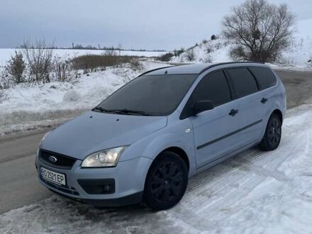 Синий Форд Фокус, объемом двигателя 1.6 л и пробегом 299 тыс. км за 4300 $, фото 1 на Automoto.ua