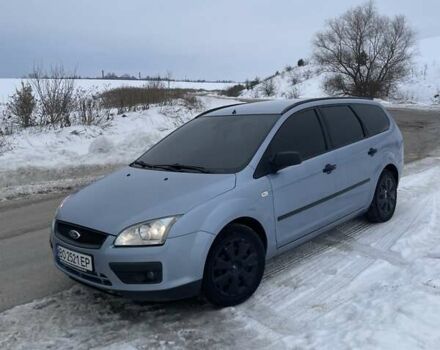 Синий Форд Фокус, объемом двигателя 1.6 л и пробегом 299 тыс. км за 4300 $, фото 1 на Automoto.ua