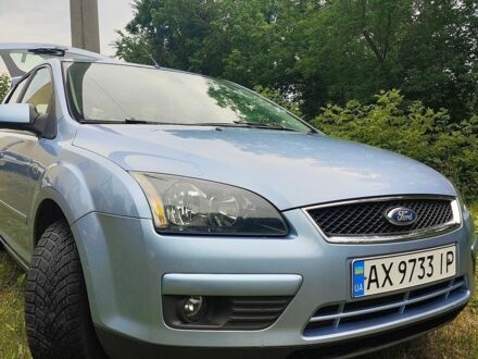 Синій Форд Фокус, об'ємом двигуна 2 л та пробігом 320 тис. км за 5200 $, фото 1 на Automoto.ua
