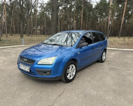 Синий Форд Фокус, объемом двигателя 1.6 л и пробегом 240 тыс. км за 4900 $, фото 1 на Automoto.ua