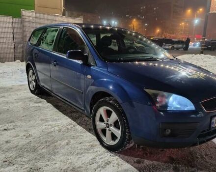 Синій Форд Фокус, об'ємом двигуна 1.6 л та пробігом 227 тис. км за 4800 $, фото 1 на Automoto.ua