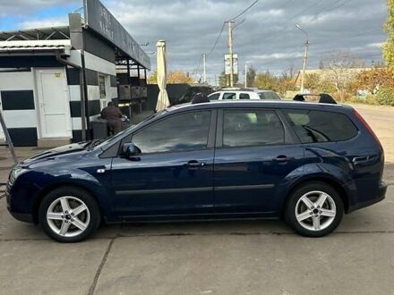 Синий Форд Фокус, объемом двигателя 1.8 л и пробегом 340 тыс. км за 5000 $, фото 1 на Automoto.ua