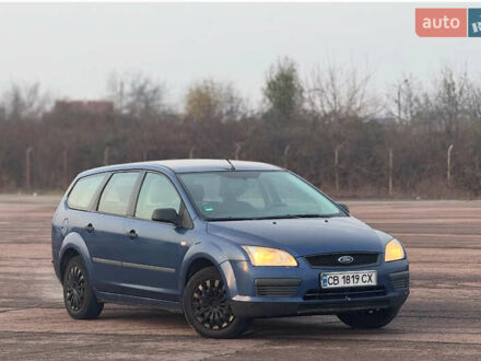Форд Фокус 2007 в Ужгороде на Automoto.ua Синий Форд Фокус, объемом двигателя 1.6 л и пробегом 245 тыс. км за 3200 $, фото 1 на Automoto.ua