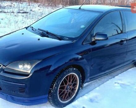 Синий Форд Фокус, объемом двигателя 1.39 л и пробегом 300 тыс. км за 2700 $, фото 1 на Automoto.ua