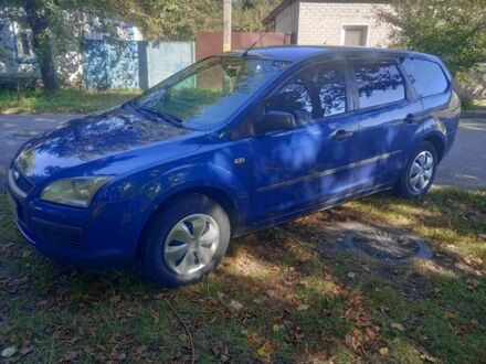 Синий Форд Фокус, объемом двигателя 1.6 л и пробегом 367 тыс. км за 3798 $, фото 1 на Automoto.ua
