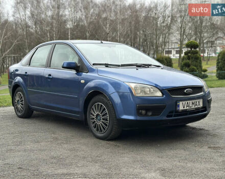 Синий Форд Фокус, объемом двигателя 1.6 л и пробегом 237 тыс. км за 5500 $, фото 1 на Automoto.ua