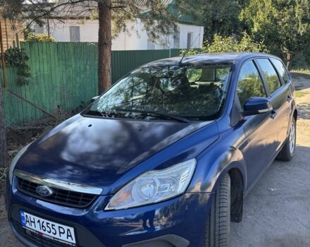Синий Форд Фокус, объемом двигателя 1.6 л и пробегом 280 тыс. км за 4500 $, фото 1 на Automoto.ua