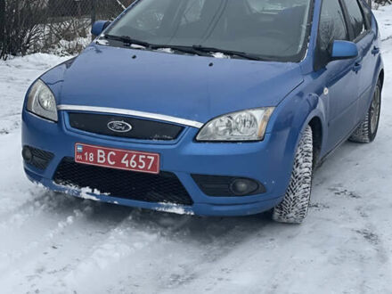 Синій Форд Фокус, об'ємом двигуна 1.6 л та пробігом 237 тис. км за 4999 $, фото 1 на Automoto.ua