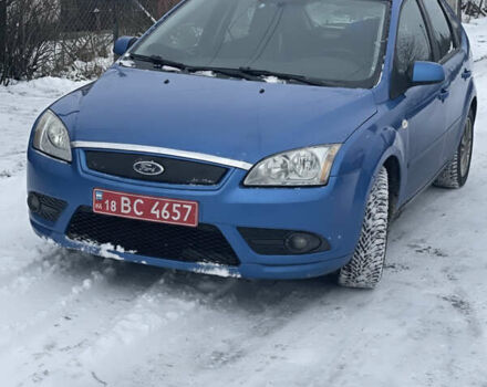 Синій Форд Фокус, об'ємом двигуна 1.6 л та пробігом 237 тис. км за 4999 $, фото 1 на Automoto.ua