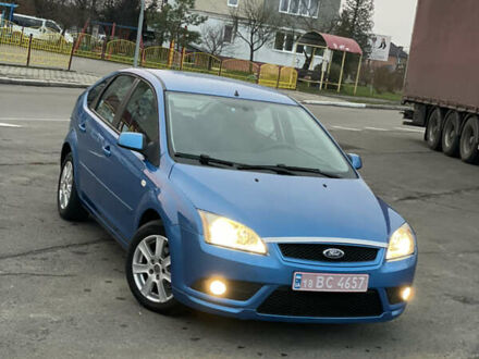 Синий Форд Фокус, объемом двигателя 1.6 л и пробегом 237 тыс. км за 5300 $, фото 1 на Automoto.ua