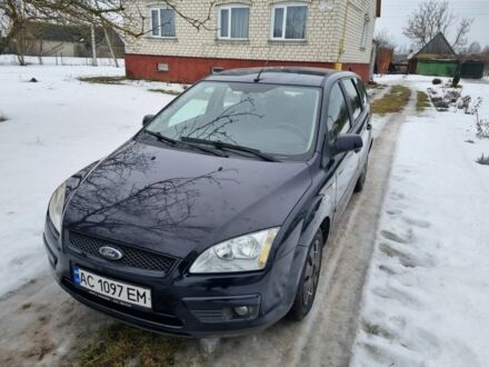 Синий Форд Фокус, объемом двигателя 1.6 л и пробегом 278 тыс. км за 3500 $, фото 1 на Automoto.ua