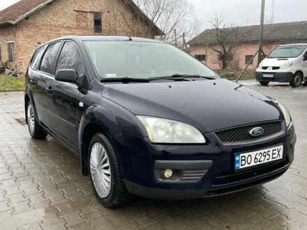 Синий Форд Фокус, объемом двигателя 1.8 л и пробегом 340 тыс. км за 3900 $, фото 1 на Automoto.ua