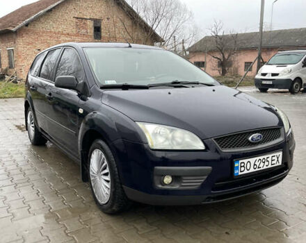 Синий Форд Фокус, объемом двигателя 1.8 л и пробегом 340 тыс. км за 3900 $, фото 1 на Automoto.ua