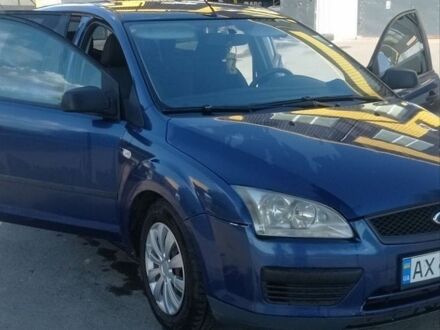 Синий Форд Фокус, объемом двигателя 1.6 л и пробегом 390 тыс. км за 3700 $, фото 1 на Automoto.ua
