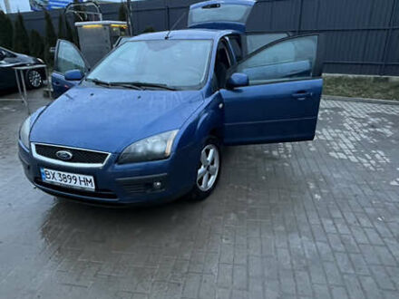 Синий Форд Фокус, объемом двигателя 1.6 л и пробегом 306 тыс. км за 4850 $, фото 1 на Automoto.ua