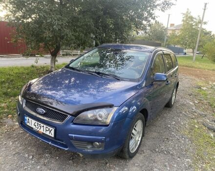 Синій Форд Фокус, об'ємом двигуна 2 л та пробігом 400 тис. км за 3110 $, фото 1 на Automoto.ua