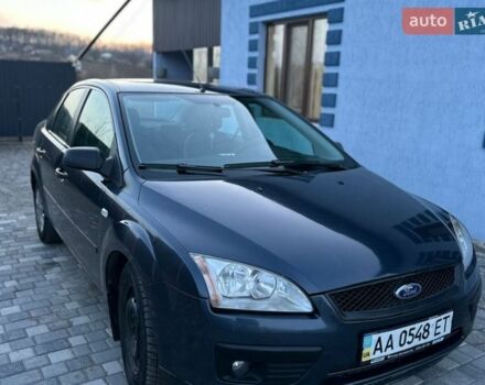 Синий Форд Фокус, объемом двигателя 1.6 л и пробегом 230 тыс. км за 4650 $, фото 1 на Automoto.ua