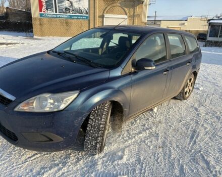 Синий Форд Фокус, объемом двигателя 1.6 л и пробегом 290 тыс. км за 3500 $, фото 1 на Automoto.ua