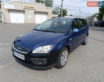 Синій Форд Фокус, об'ємом двигуна 1.6 л та пробігом 240 тис. км за 3550 $, фото 1 на Automoto.ua