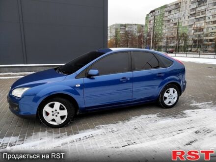 Форд Фокус 2007 в Сумах на Automoto.ua Синий Форд Фокус, объемом двигателя 1.6 л и пробегом 252 тыс. км за 5500 $, фото 1 на Automoto.ua