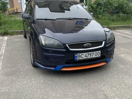 Форд Фокус 2007 у Львові на Automoto.ua Синій Форд Фокус, об'ємом двигуна 1.4 л та пробігом 302 тис. км за 4000 $, фото 1 на Automoto.ua