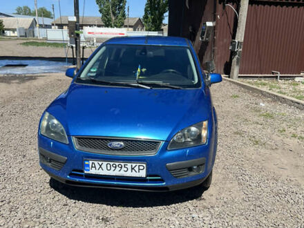 Форд Фокус 2007 у Кегичевке на Automoto.ua Синій Форд Фокус, об'ємом двигуна 2 л та пробігом 279 тис. км за 4300 $, фото 1 на Automoto.ua