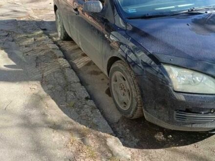 Синий Форд Фокус, объемом двигателя 1.6 л и пробегом 259 тыс. км за 5000 $, фото 1 на Automoto.ua