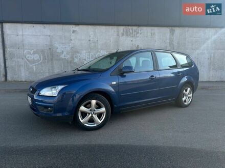 Синий Форд Фокус, объемом двигателя 1.8 л и пробегом 258 тыс. км за 4500 $, фото 1 на Automoto.ua