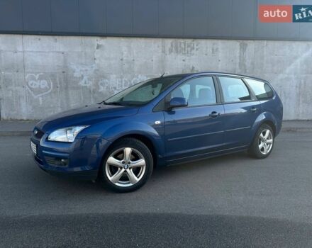 Синий Форд Фокус, объемом двигателя 1.8 л и пробегом 258 тыс. км за 4500 $, фото 1 на Automoto.ua