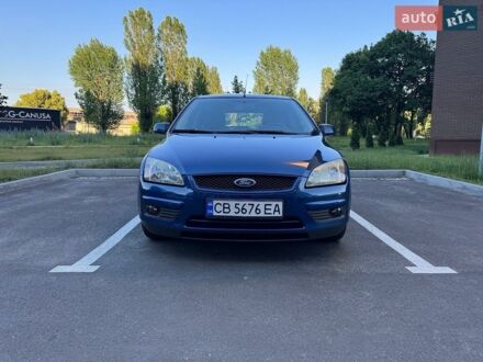 Синий Форд Фокус, объемом двигателя 1.6 л и пробегом 230 тыс. км за 4900 $, фото 1 на Automoto.ua