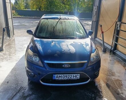 Синій Форд Фокус, об'ємом двигуна 1.8 л та пробігом 287 тис. км за 4799 $, фото 1 на Automoto.ua